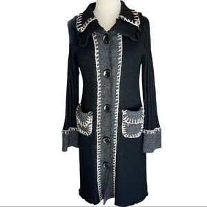 CUPIO Long Wool Blend Cardi